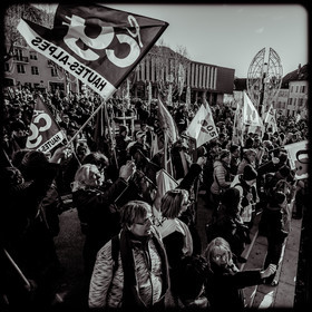 Manifestation à Gap le 09 janvier 2020