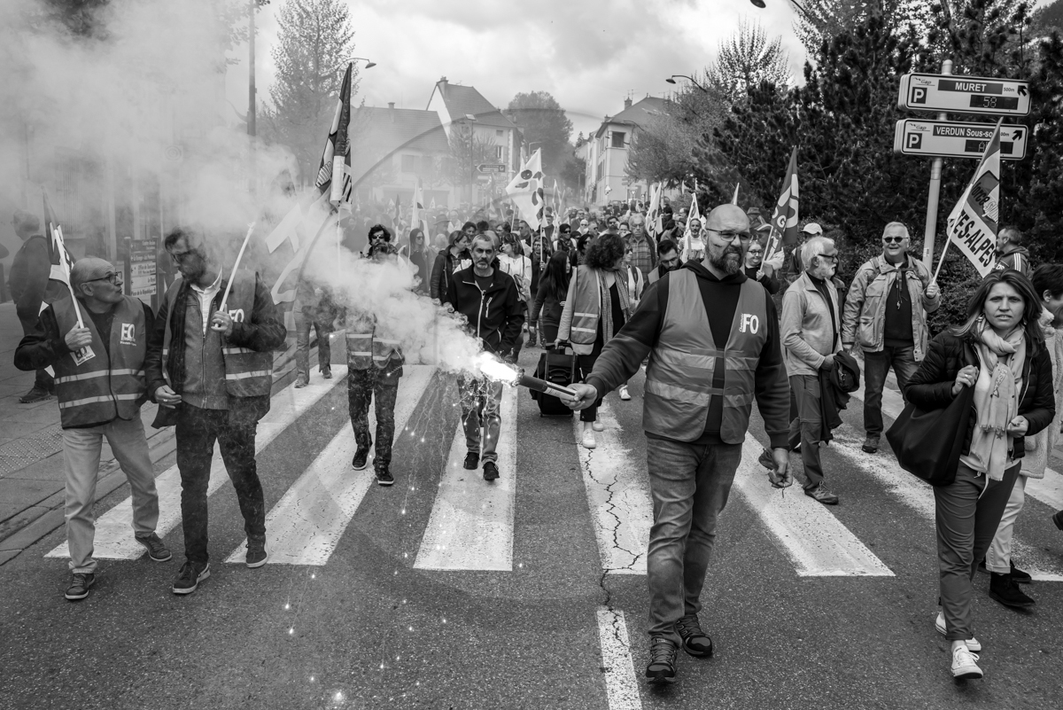 1er mai 2023 : manifestation à Gap (Hautes-Alpes) 1er mai 2023 : manifestation à Gap (Hautes-Alpes)