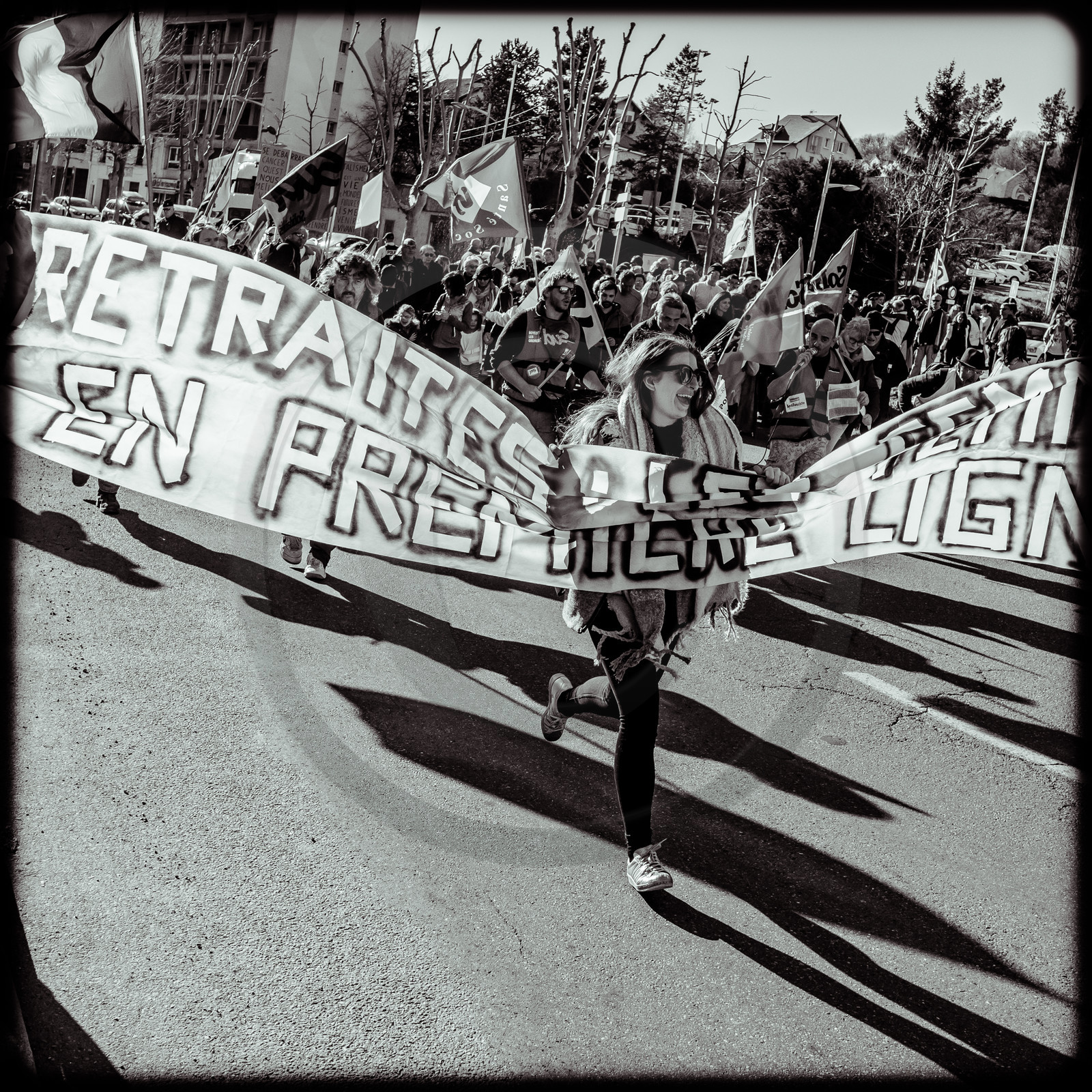 Manifestation pour la défense des retraites - Gap - 20 février 2020