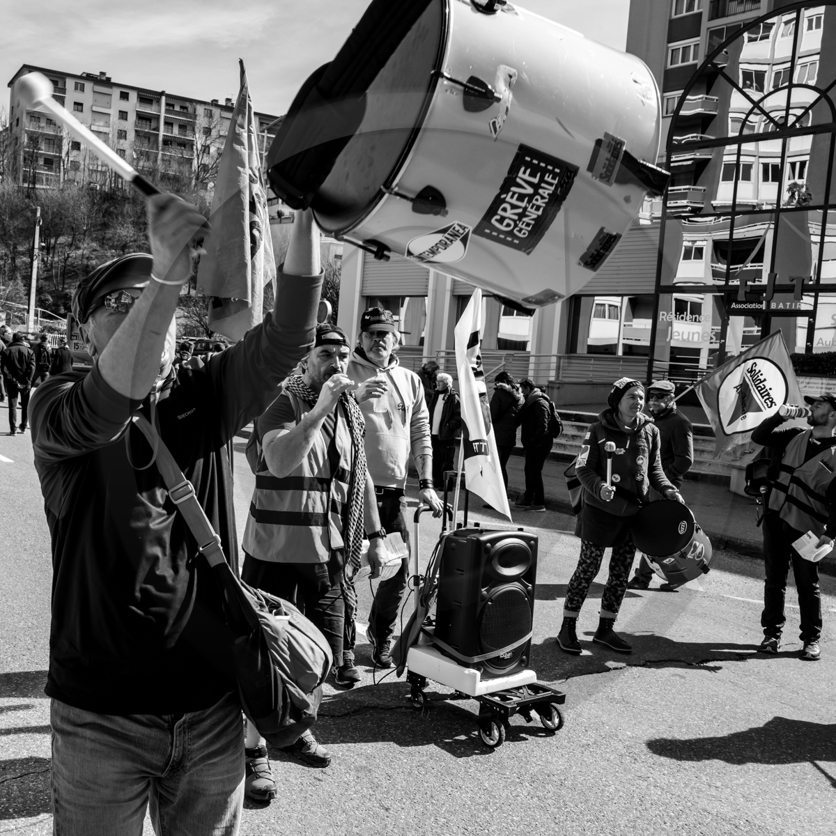 16 mars 2023 : Manifestation contre la réforme des retraites à Gap 16 mars 2023 : Manifestation contre la réforme des retraites à Gap
