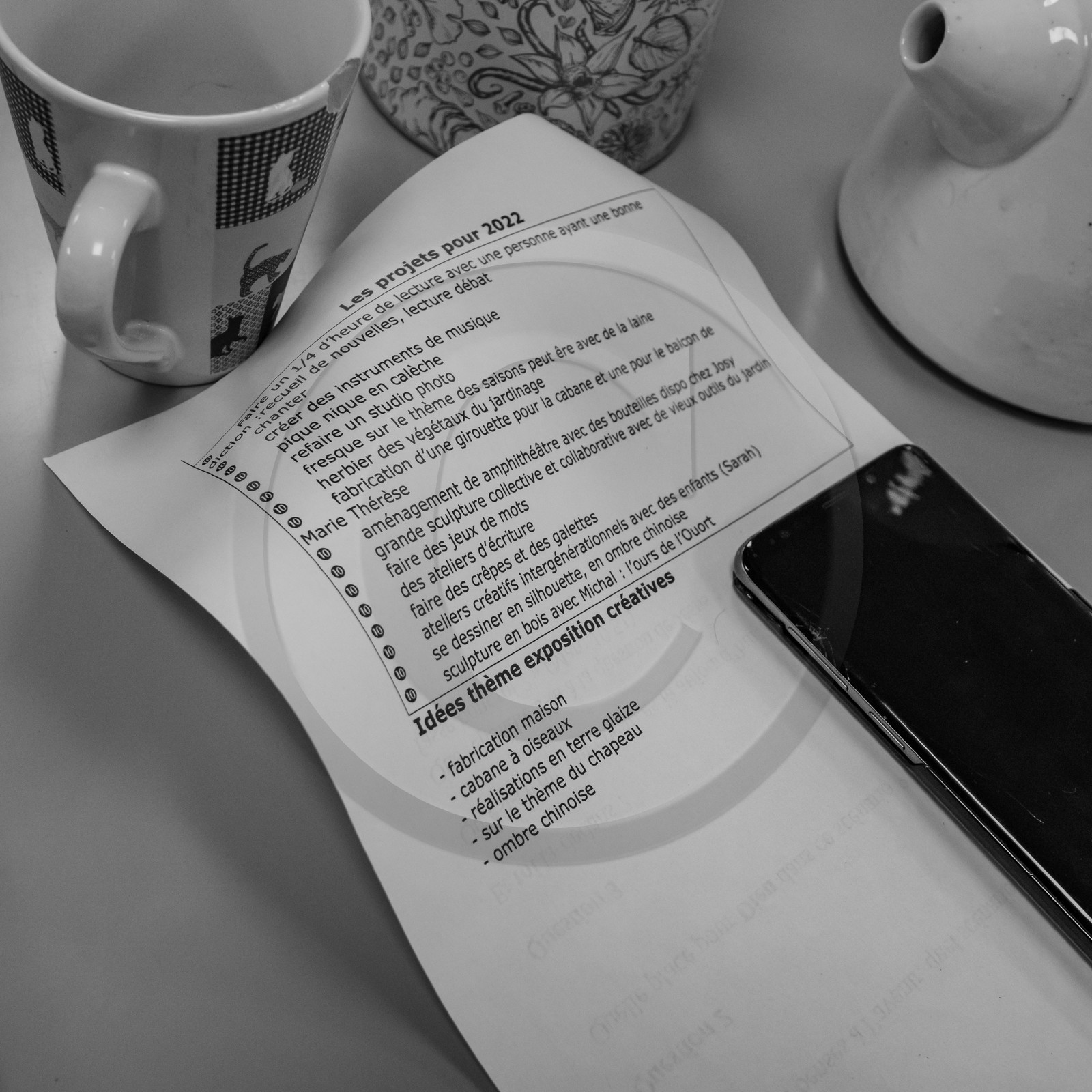 10 novembre 2021 : Une réunion et des crêpes