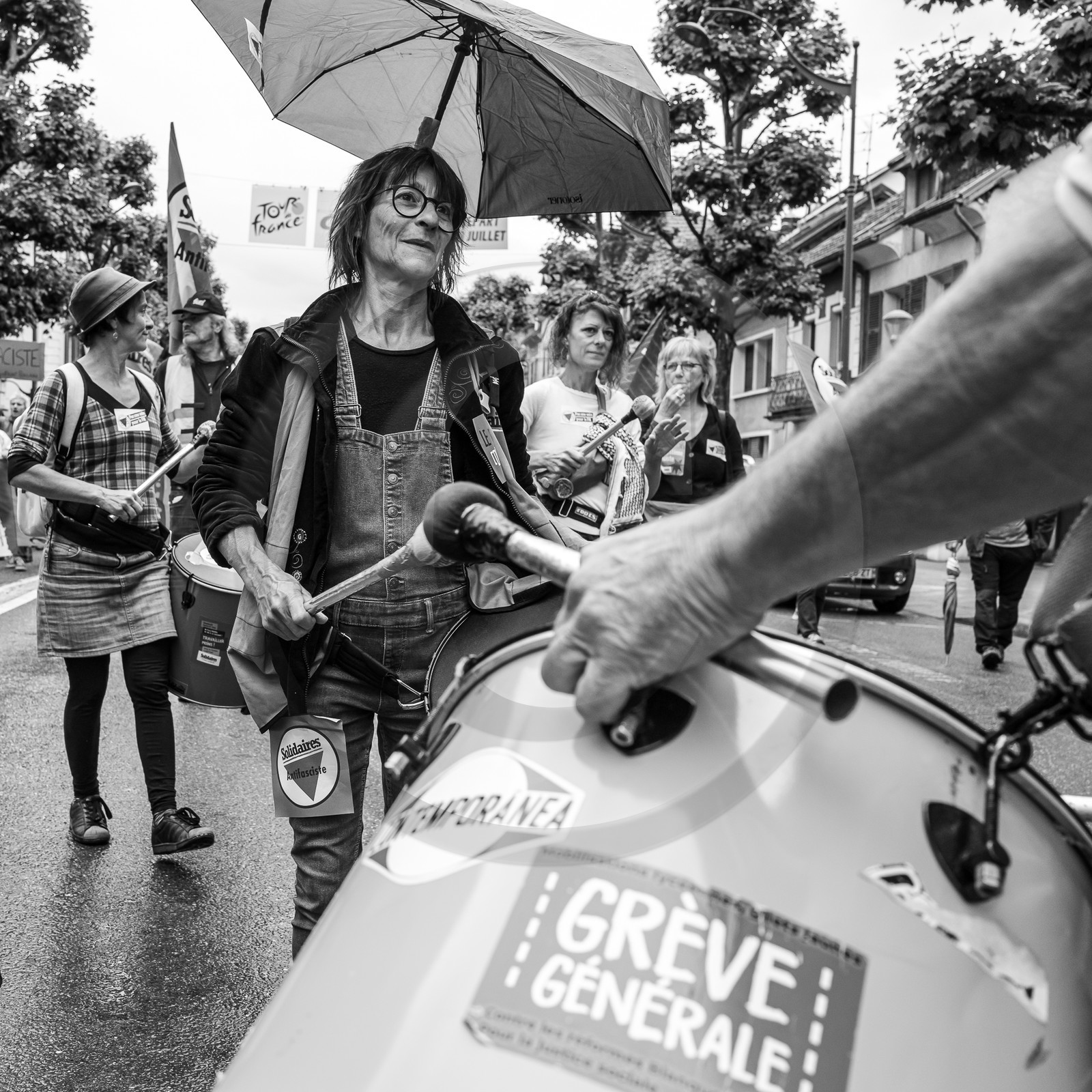 15 juin 2024 - Gap (Hautes-Alpes)- Manifestation contre l'extrême droite