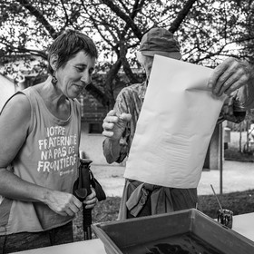 05 juillet 2023 : une cantine et des artistes