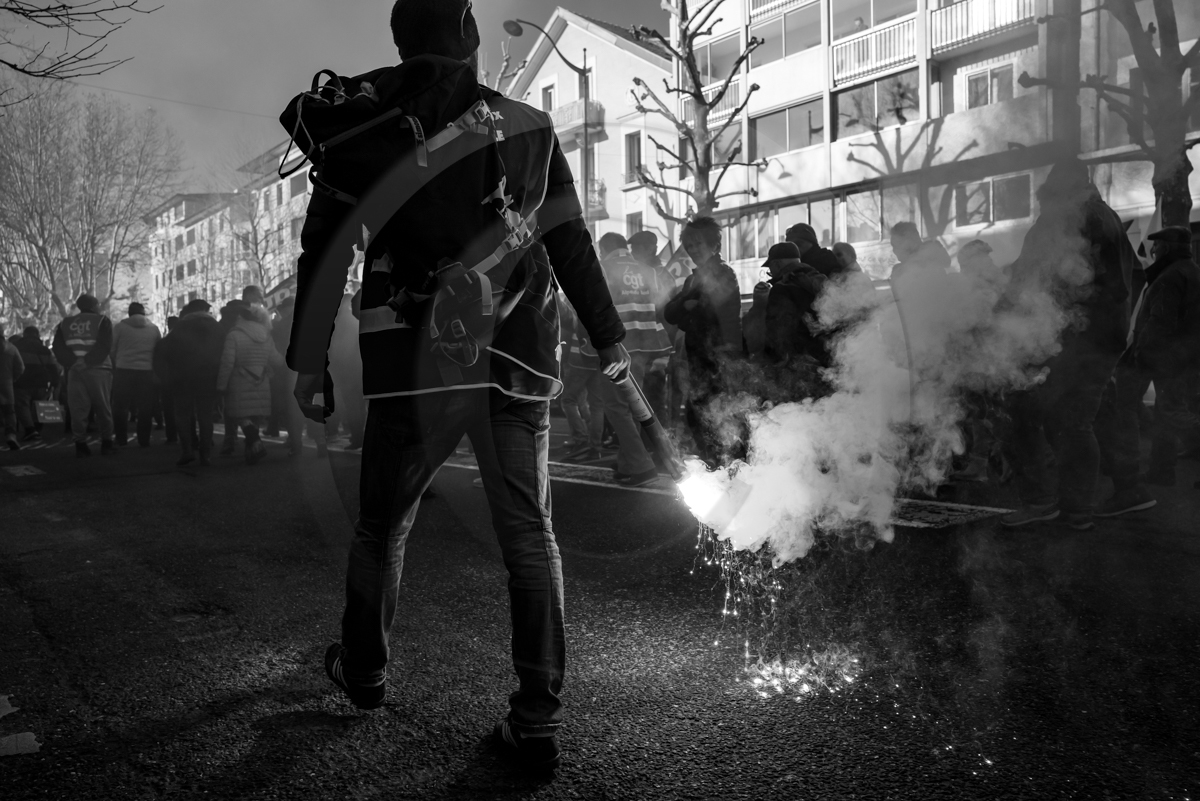 31 janvier 2023 : Manifestation contre la réforme des retraites. Plus de 4000 personnes dans les rues de Gap (Hautes-Alpes). 31 janvier 2023 : Manifestation contre la réforme des retraites. Plus de 4000 personnes dans les rues de Gap (Hautes-Alpes).