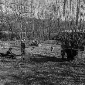 24 février 2021 : on taille, on prépare le jardin...