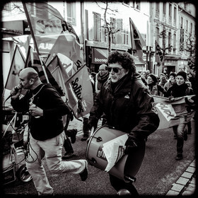 Manifestation à Gap le 12 décembre 2019.