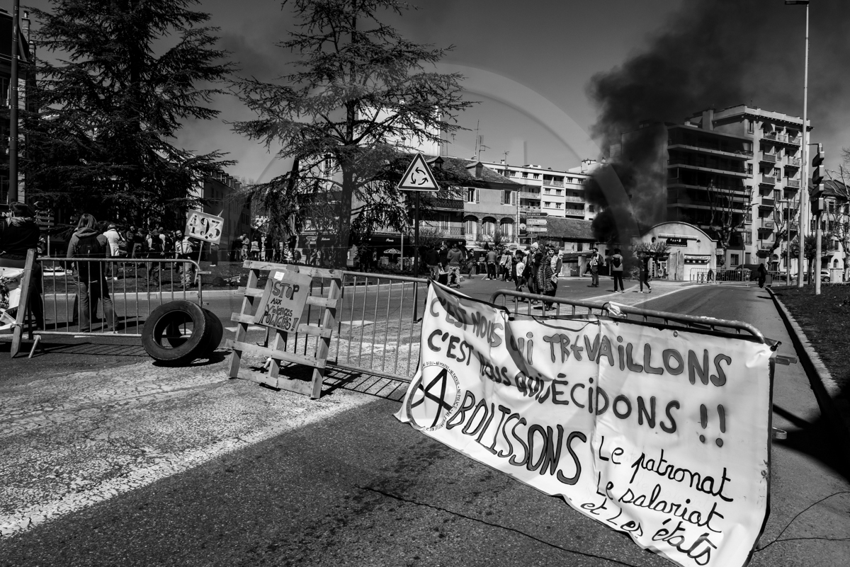 28 mars 2023 : Manifestation contre la réforme des retraites à Gap