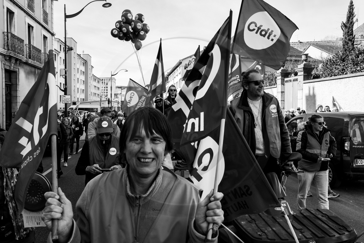 28 mars 2023 : Manifestation contre la réforme des retraites à Gap