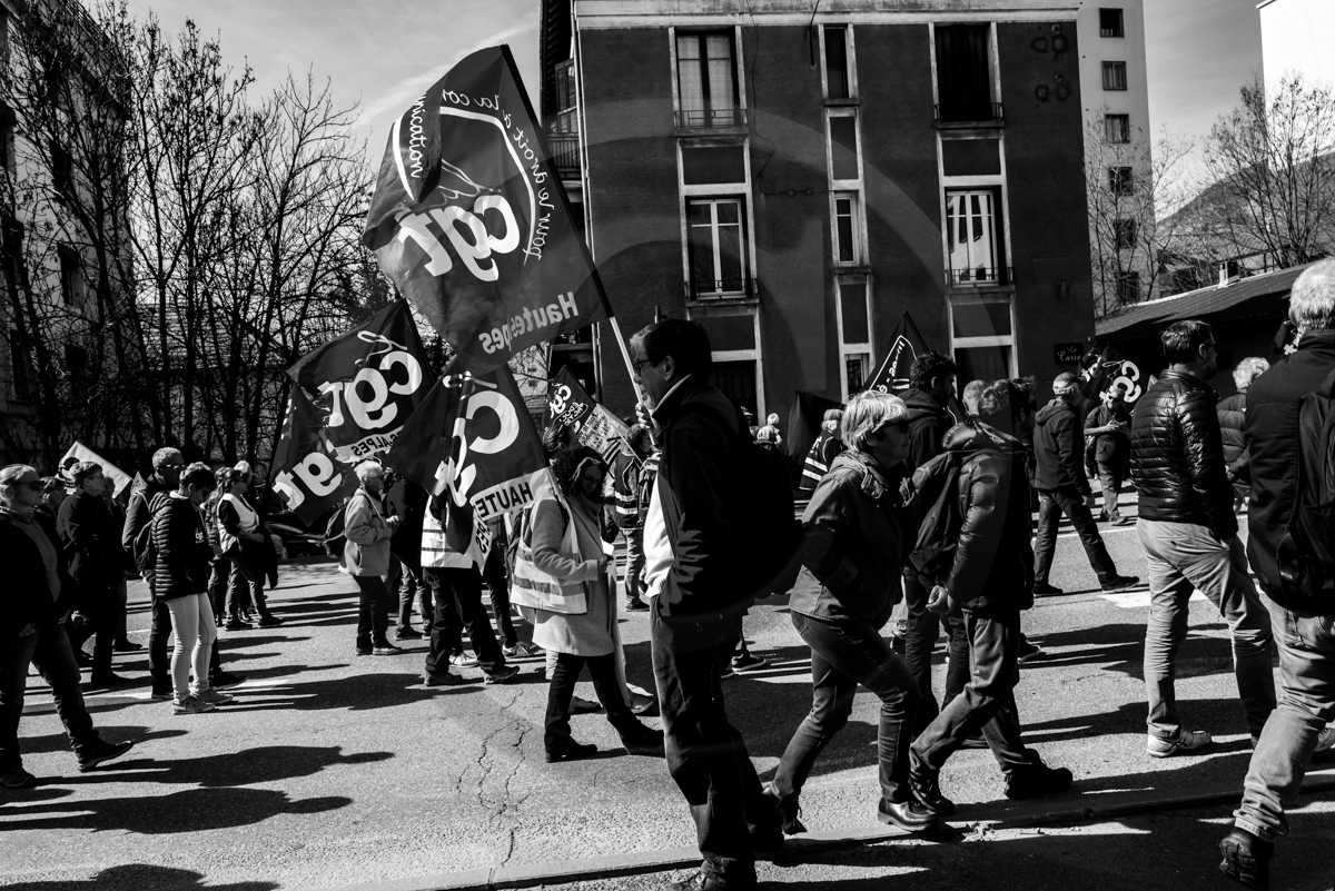 16 mars 2023 : Manifestation contre la réforme des retraites à Gap 16 mars 2023 : Manifestation contre la réforme des retraites à Gap