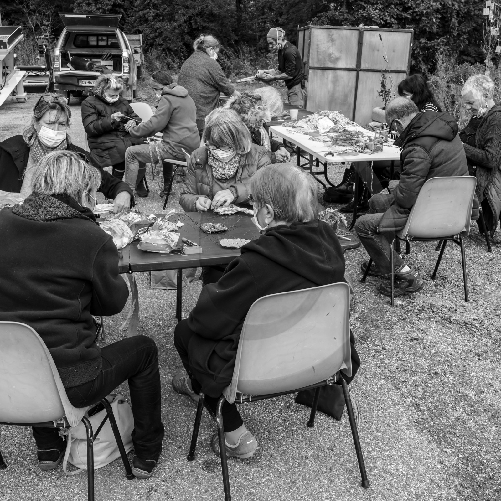 Fabrication de tournesols Fabrication de tournesols