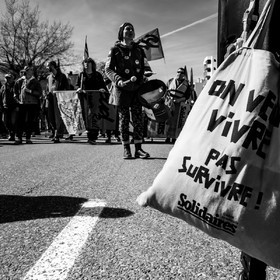 16 mars 2023 : Manifestation contre la réforme des retraites à Gap