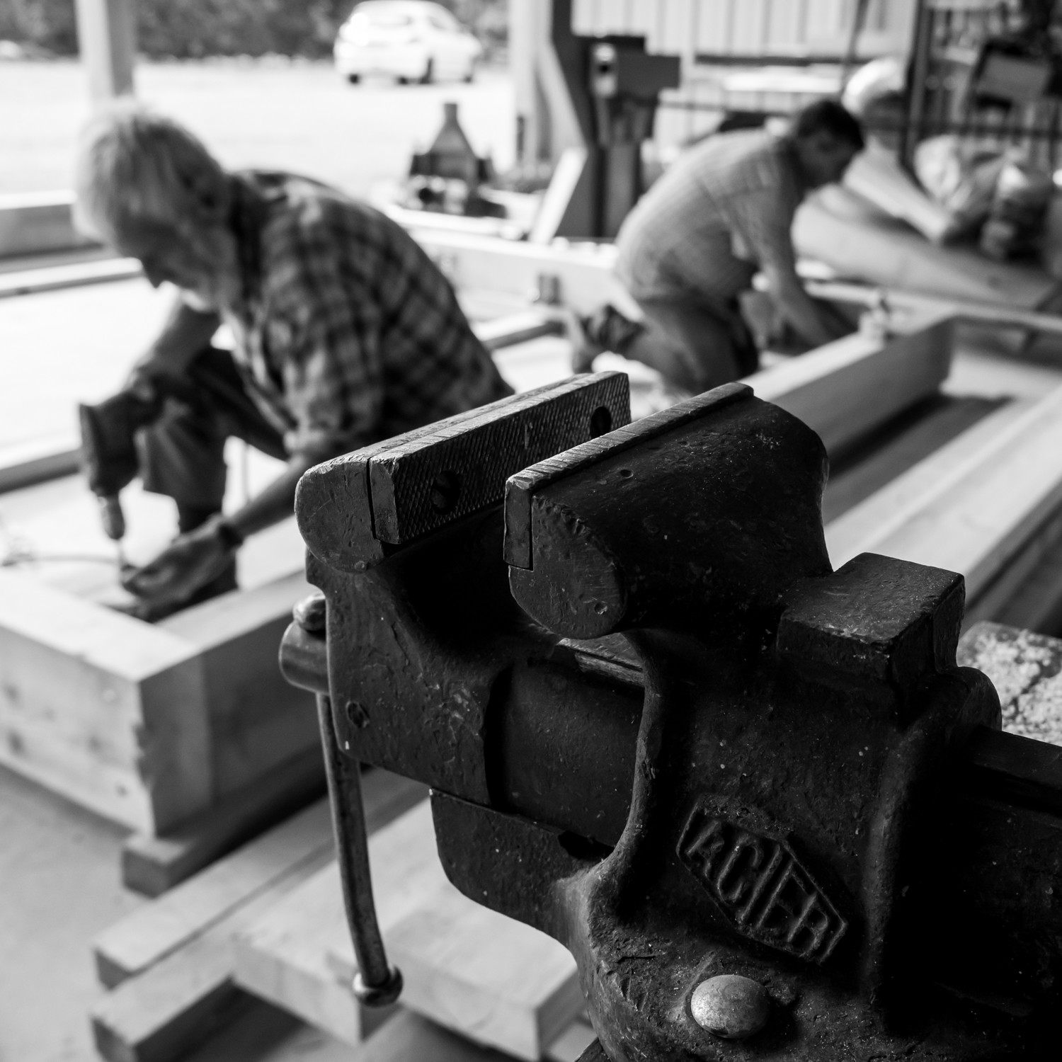 Construction d'une cabane