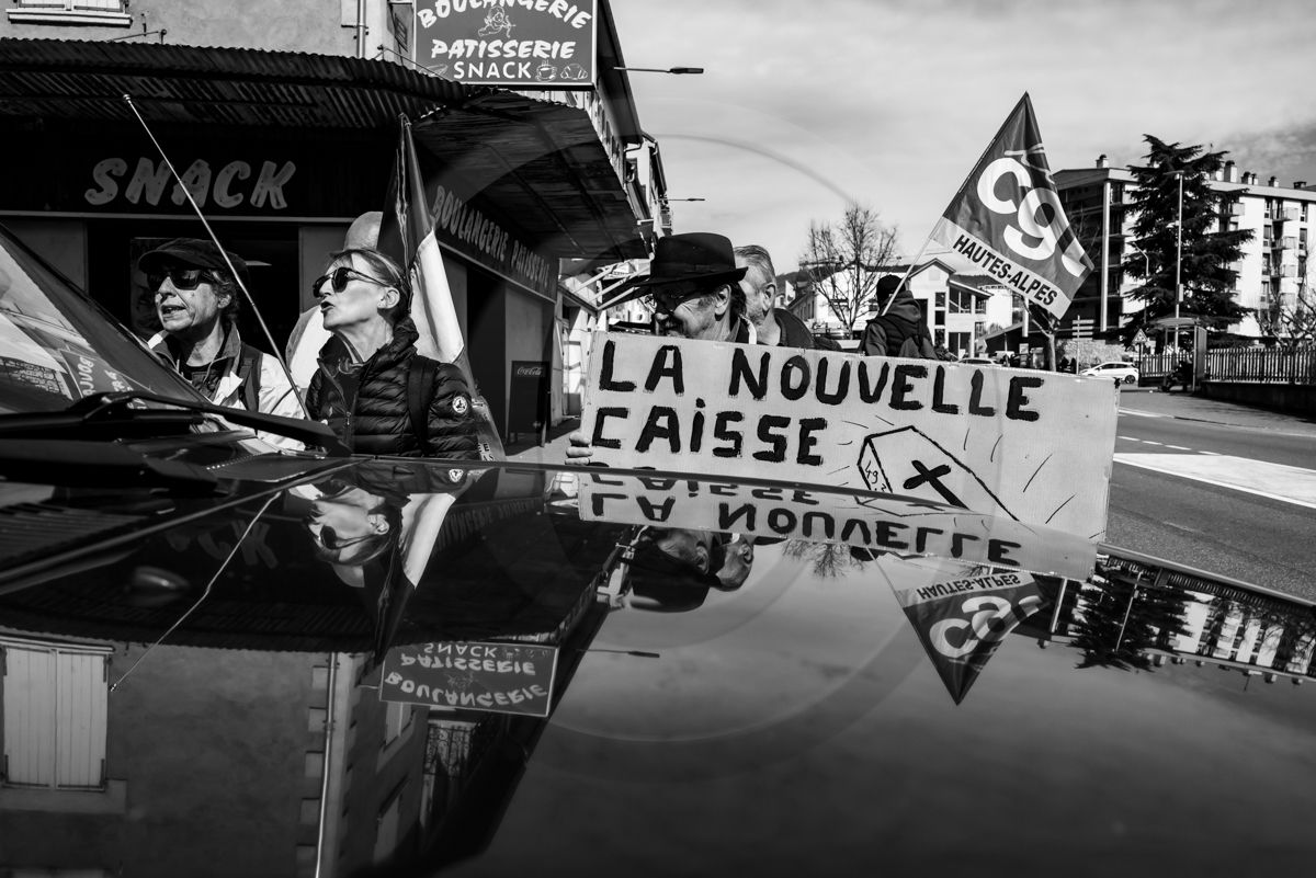 18 mars 2023 : Manifestation contre la réforme des retraites à Gap 18 mars 2023 : Manifestation contre la réforme des retraites à Gap