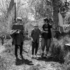 Atelier laine et promenade au jardin