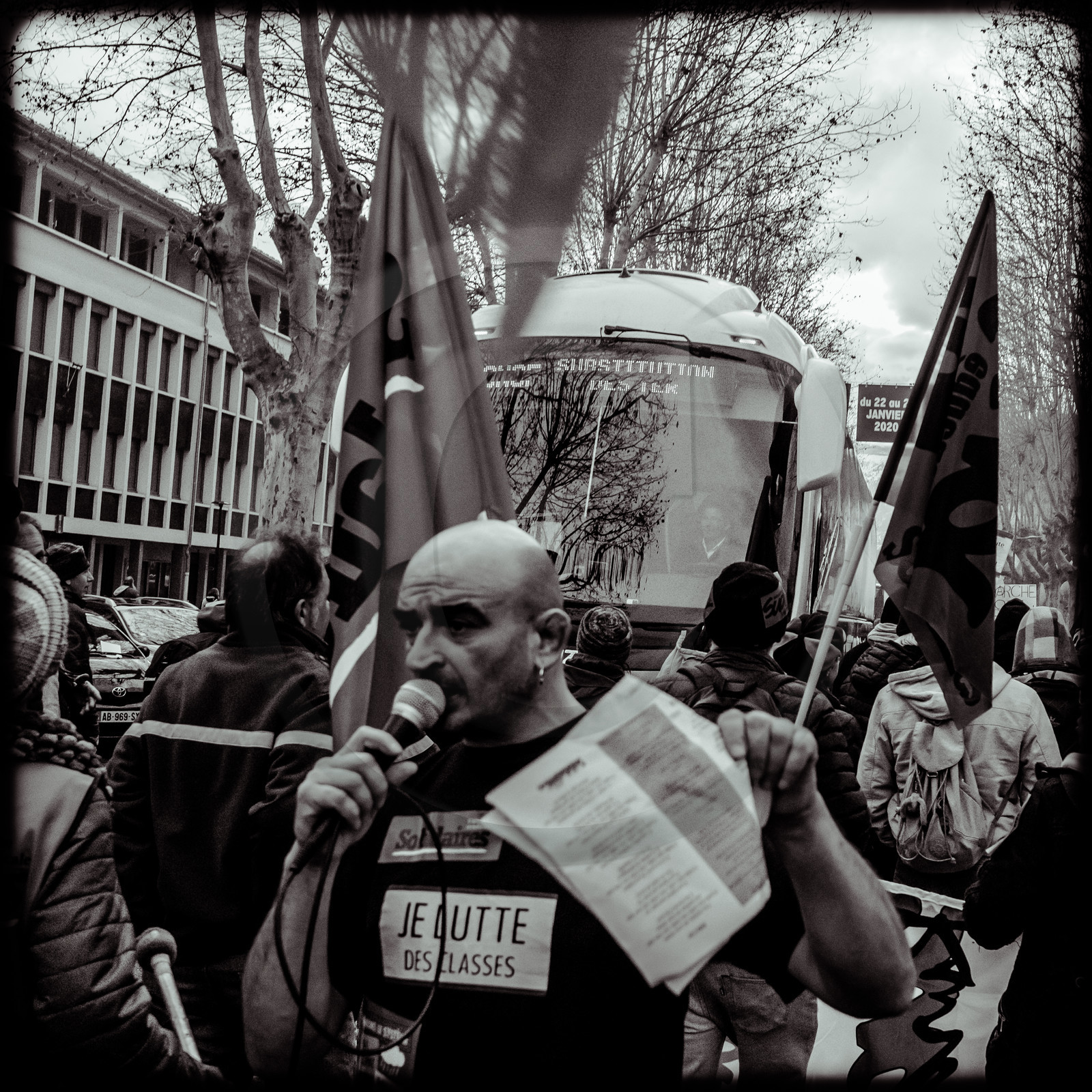 Manifestation à Gap le 17 décembre 2019
