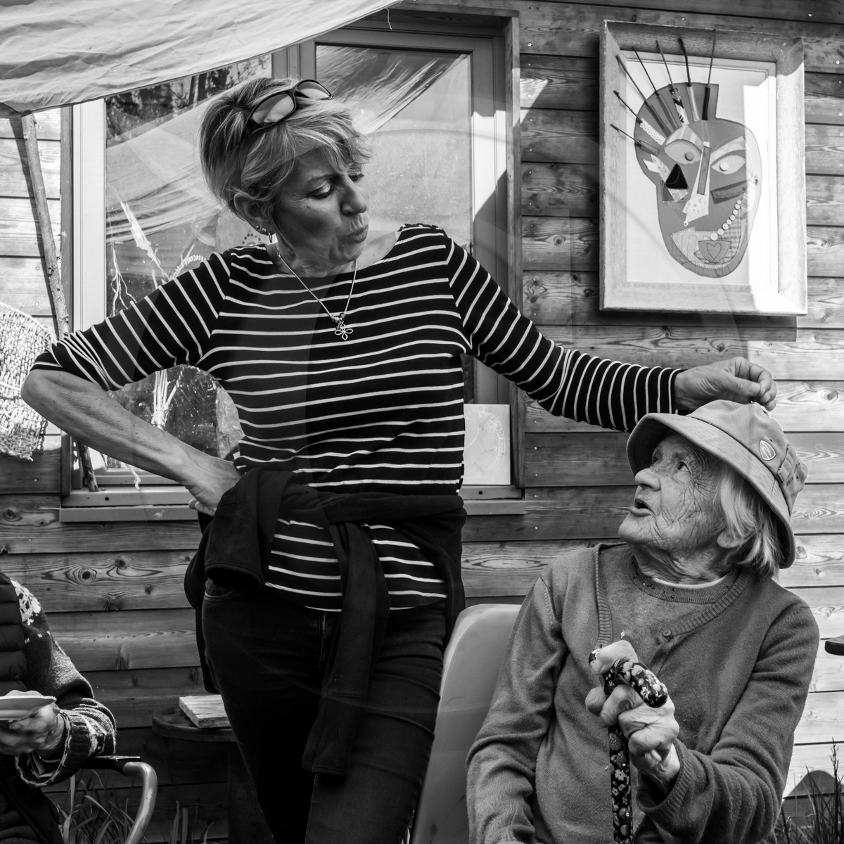 Atelier laine et promenade au jardin