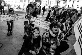 11 février 2023 : Manifestation contre la réforme des retraites à Gap (Hautes-Alpes)