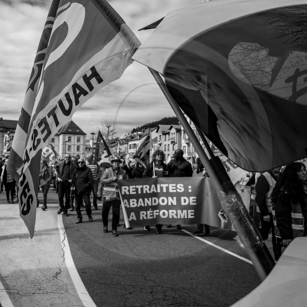 6 avril 2023 : Manifestation contre la réforme des retraites à Gap
