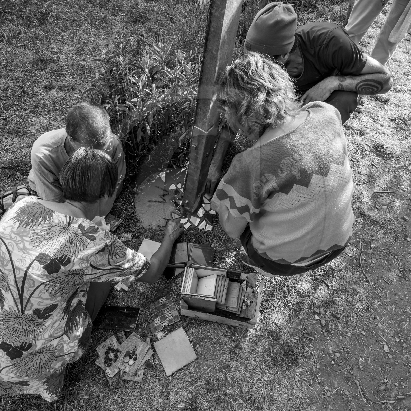 08 septembre 2021 : des jeux et des aménagements au jardin