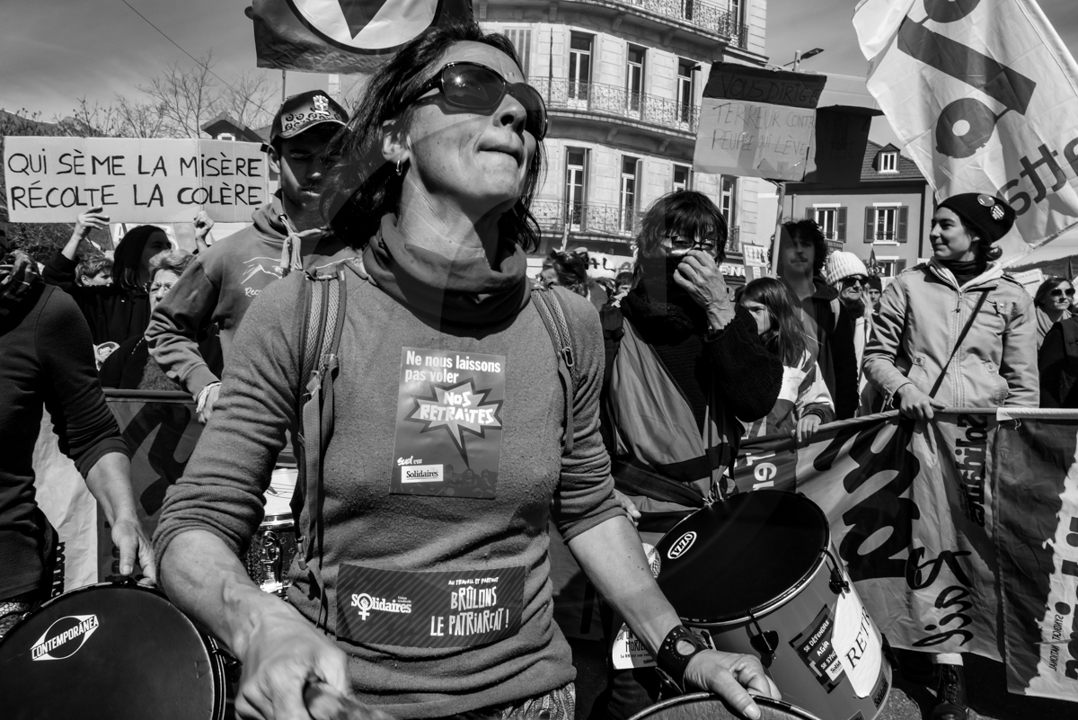 28 mars 2023 : Manifestation contre la réforme des retraites à Gap