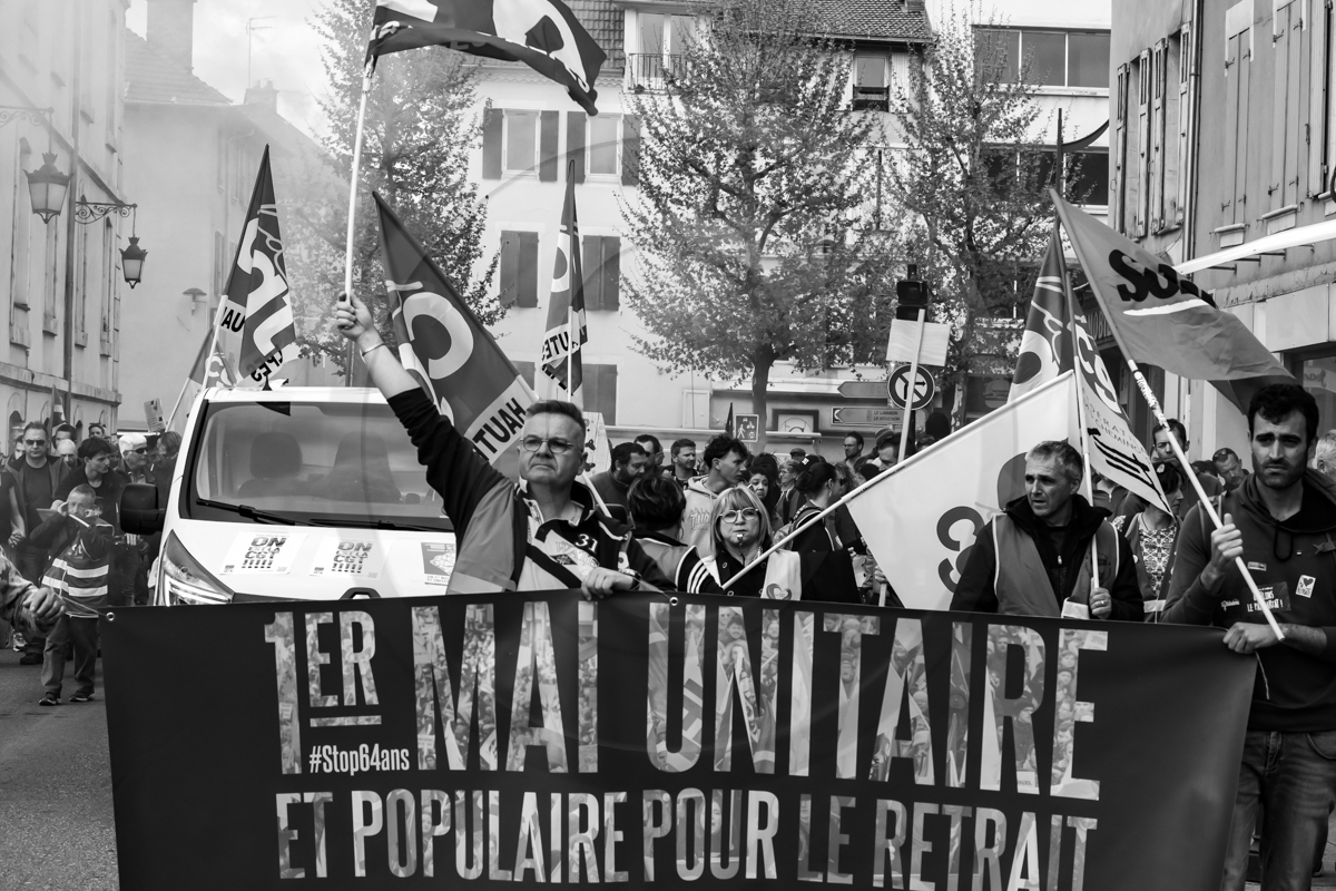 1er mai 2023 : manifestation à Gap (Hautes-Alpes)