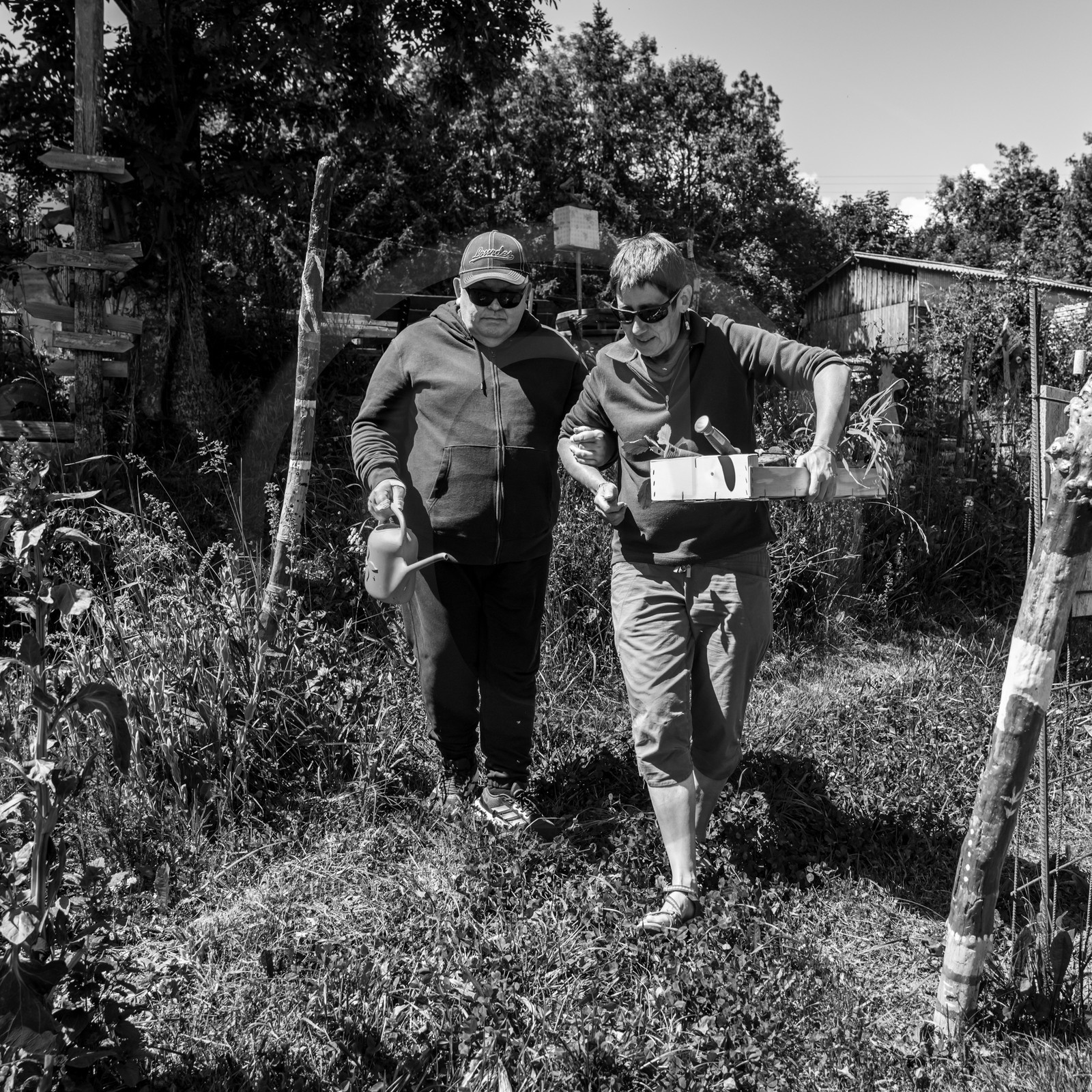 12 juin 2024 : création d'un jeu et jardinage