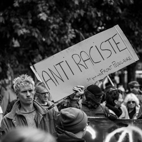 15 juin 2024 - Gap (Hautes-Alpes)- Manifestation contre l'extrême droite