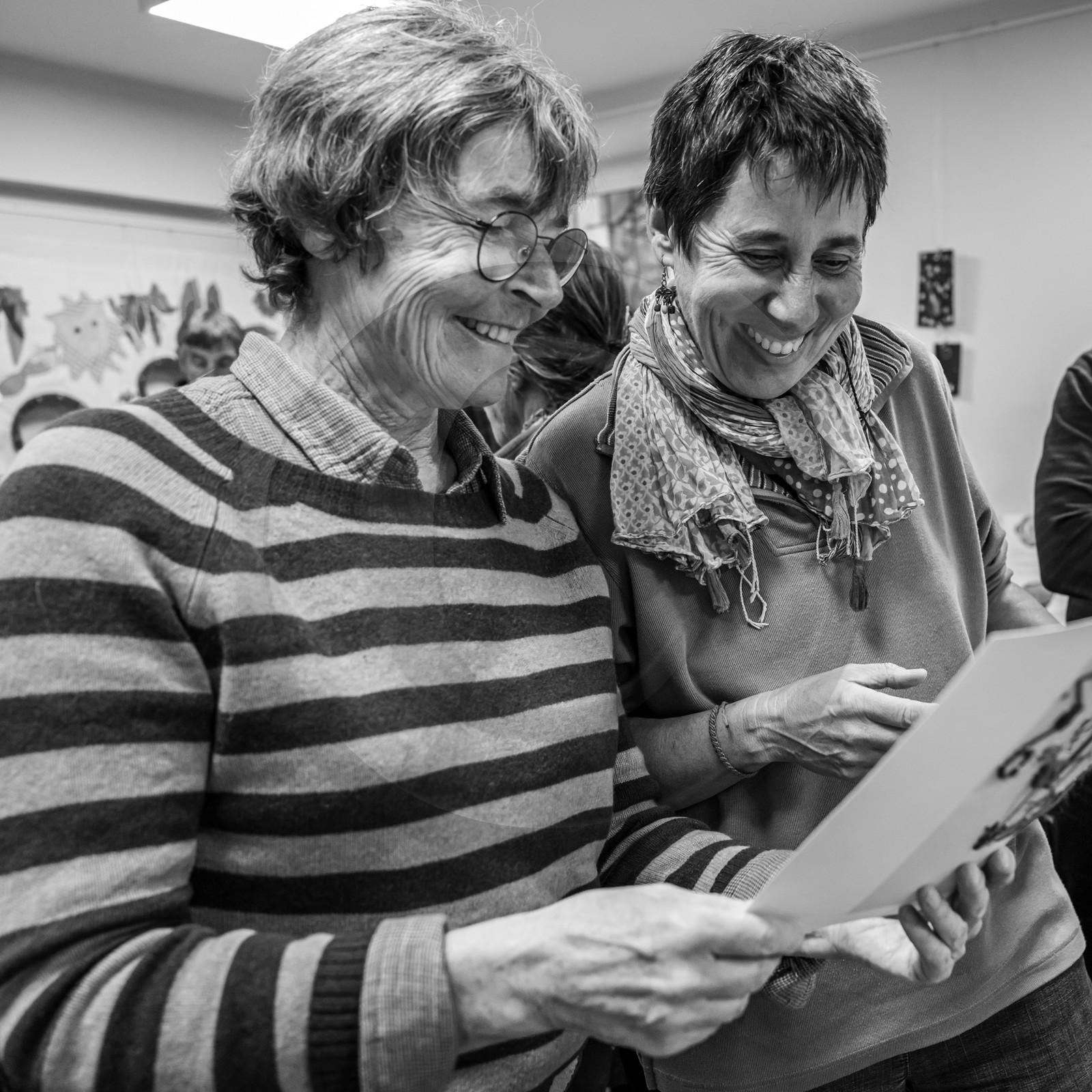 Broderies sur les photographies de Denis Lebioda, jeux, panneaux mon livre préféré, voyage en amérique latine de Claudine et Denis Meyer