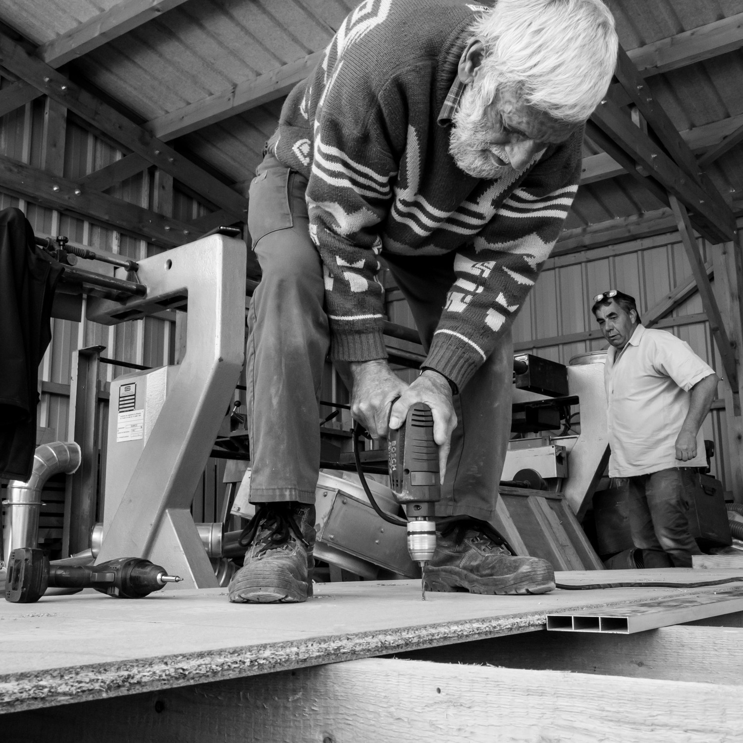 Construction d'une cabane