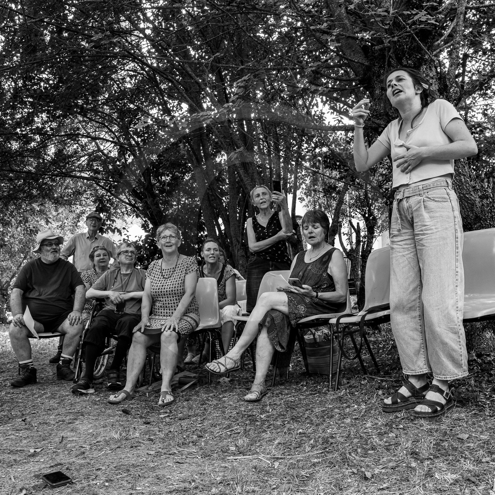 19 juillet 2023 : Une chorale à l'Ouort
