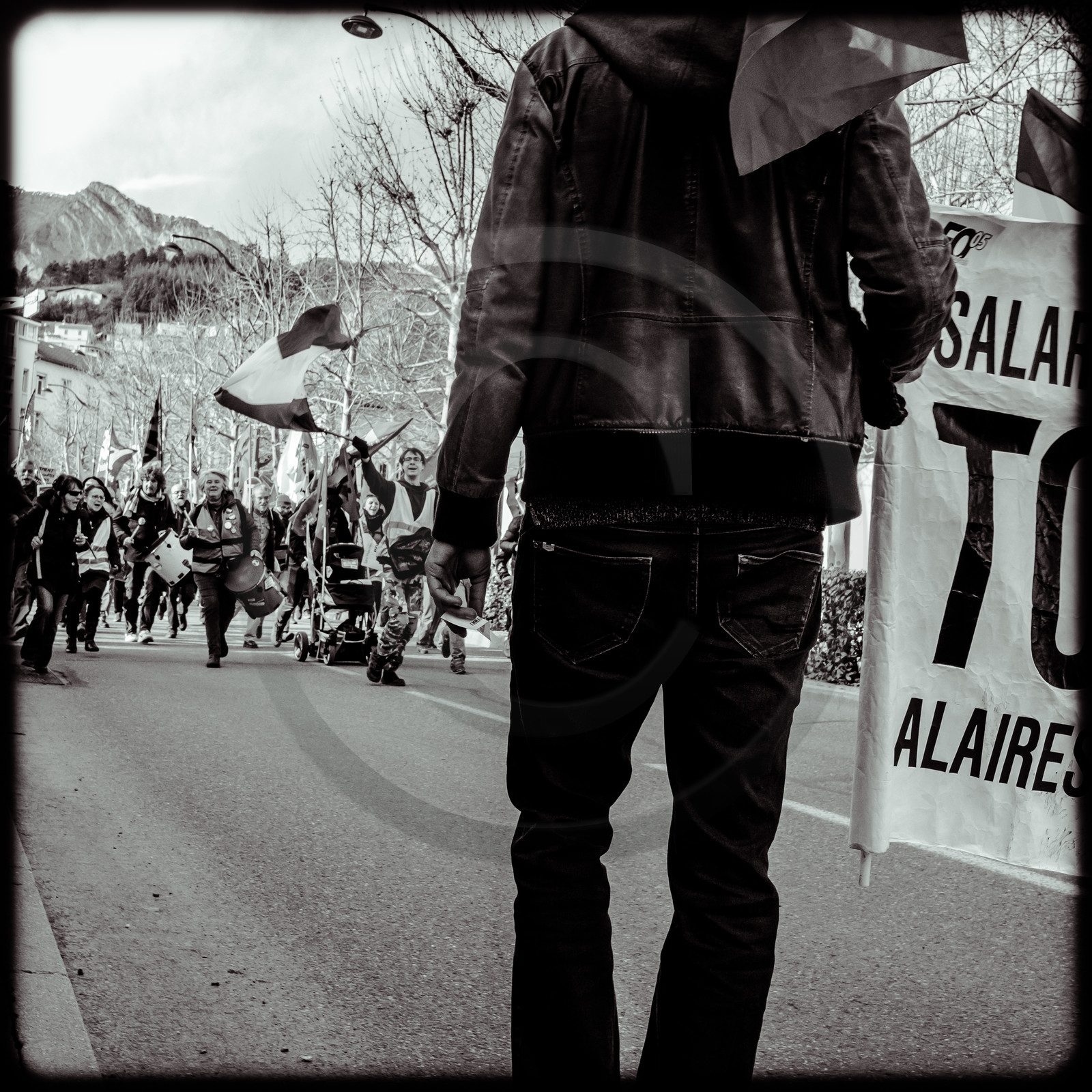 Manifestation pour la défense des retraites - Gap - 06 février  2020.
