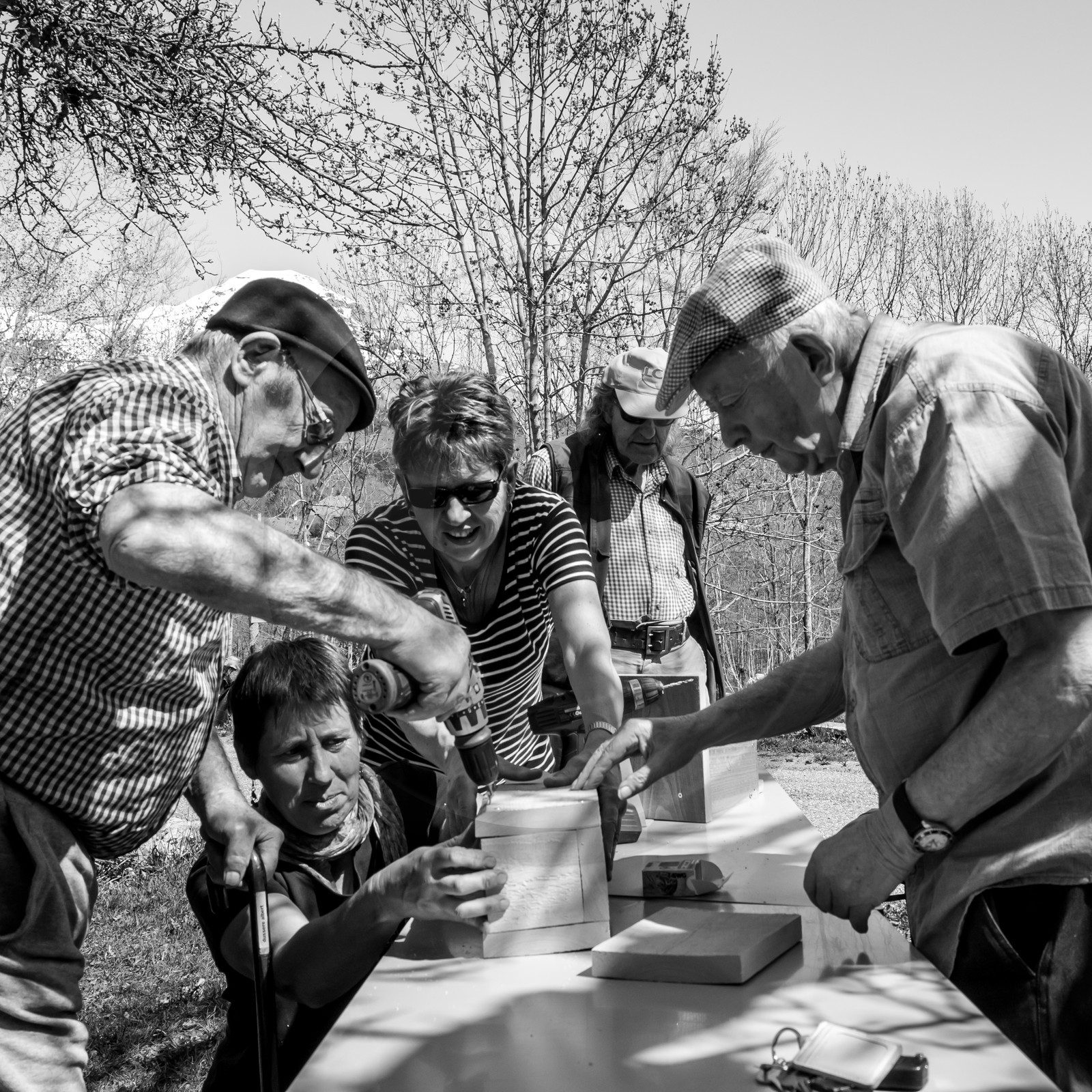 Fabrication de Nichoirs