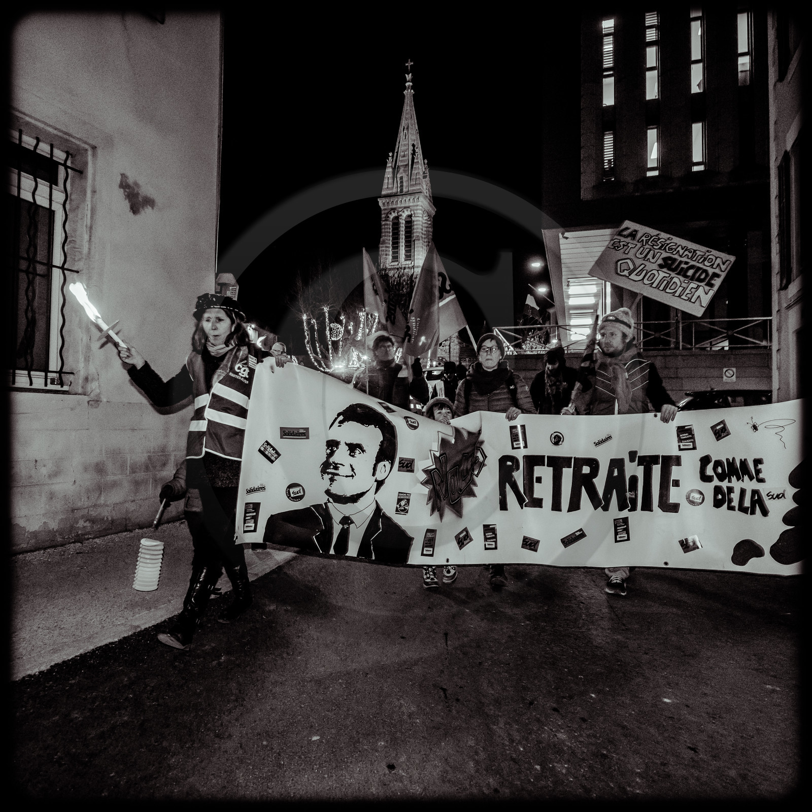 Manifestation à Gap le 23 janvier 2020