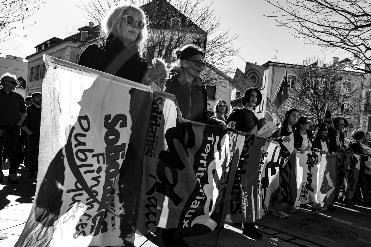 16 février 2023 : Manifestation contre la réforme des retraites à Gap (Hautes-Alpes) 16 février 2023 : Manifestation contre la réforme des retraites à Gap (Hautes-Alpes)
