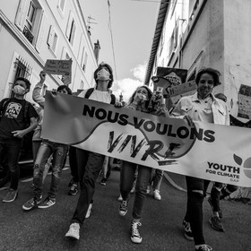 27 mars 2021 : Manifestation des jeunes pour le climat à Gap
