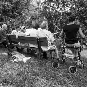 Une après-midi au jardin
