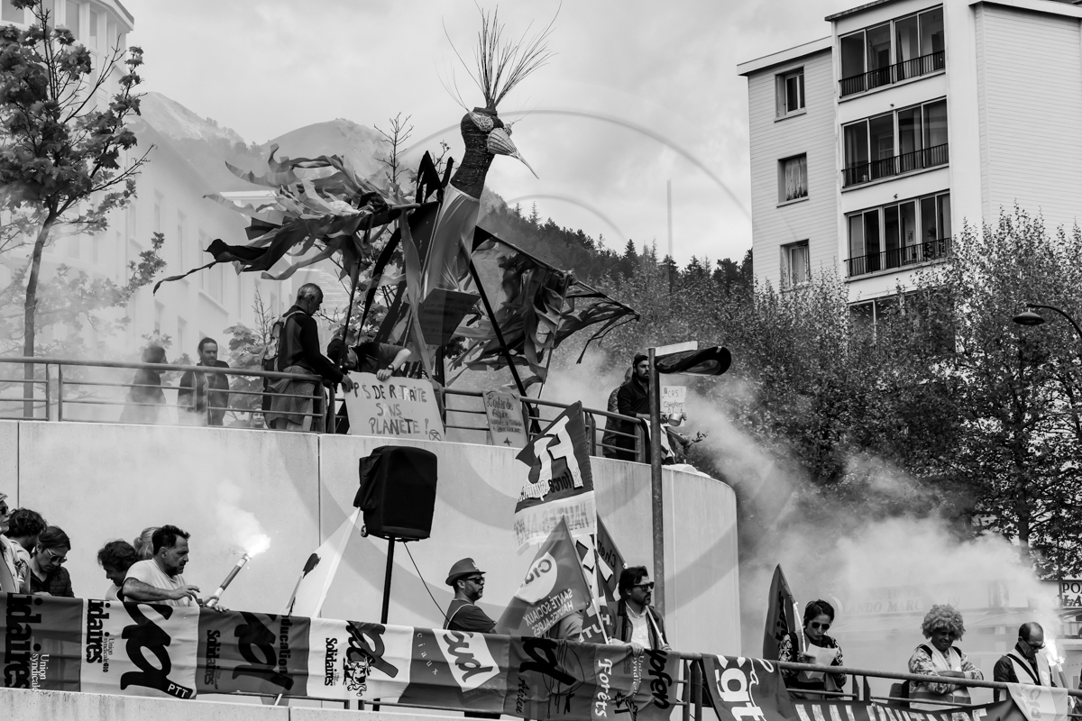 1er mai 2023 : manifestation à Gap (Hautes-Alpes)
