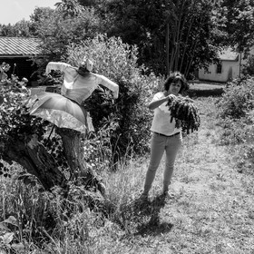 21 juin 2017 - Installation des épouvantails