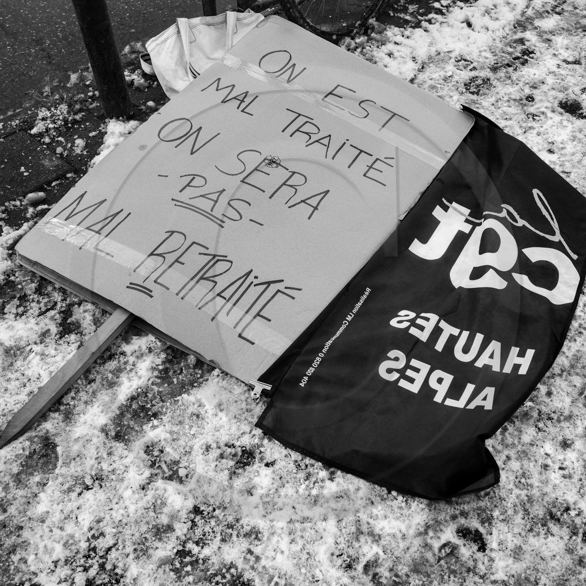 7 février 2023 : Défenses de retraites à Gap