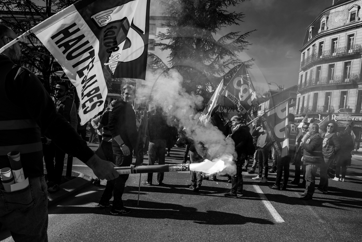 18 mars 2023 : Manifestation contre la réforme des retraites à Gap