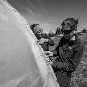 Montage de serres tunnel