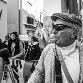11 février 2023 : Manifestation contre la réforme des retraites à Gap (Hautes-Alpes)