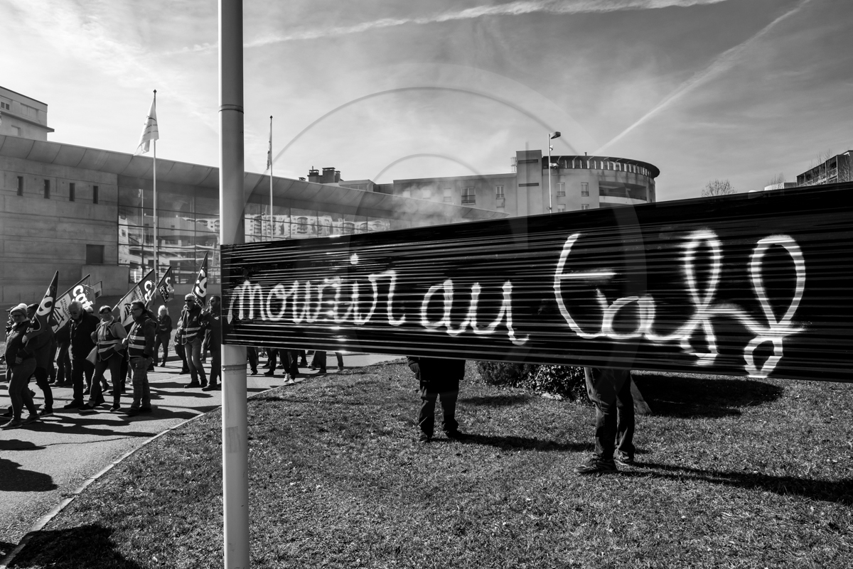 16 mars 2023 : Manifestation contre la réforme des retraites à Gap 16 mars 2023 : Manifestation contre la réforme des retraites à Gap