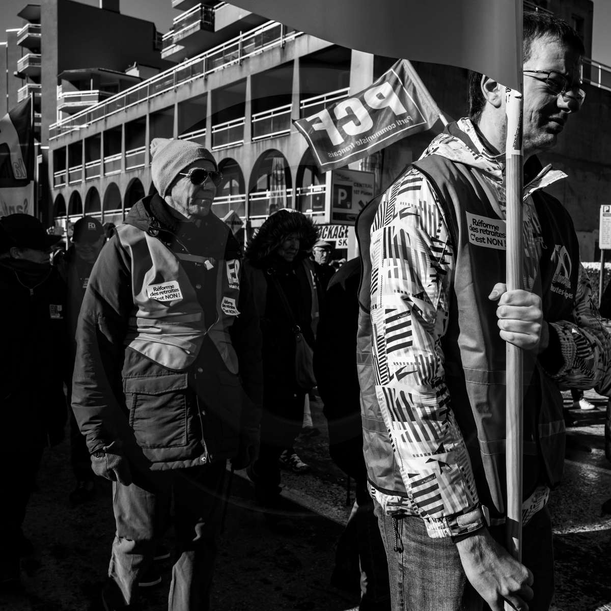 7 février 2023 : Défenses de retraites à Gap