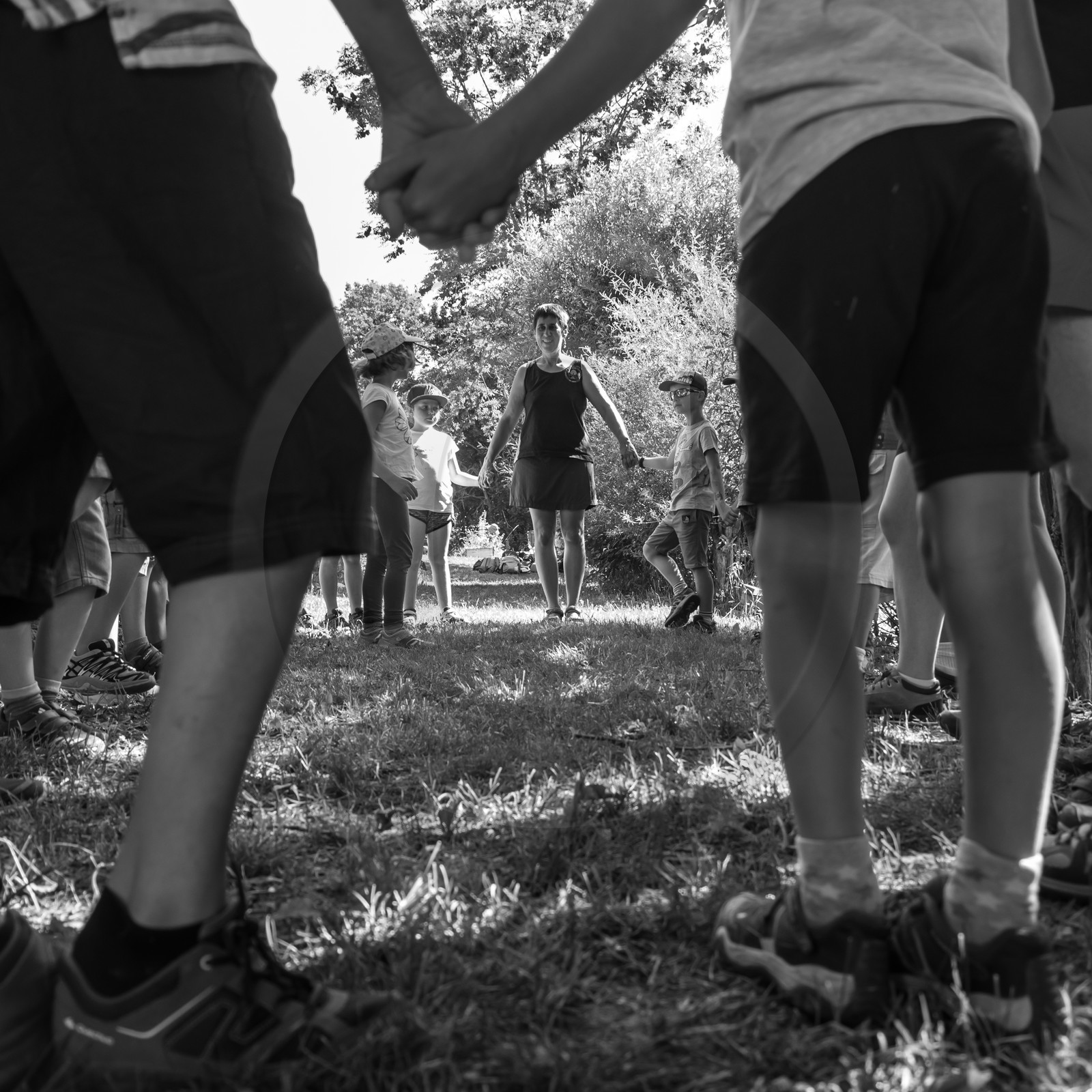 Avec l'école de Saint-Bonnet