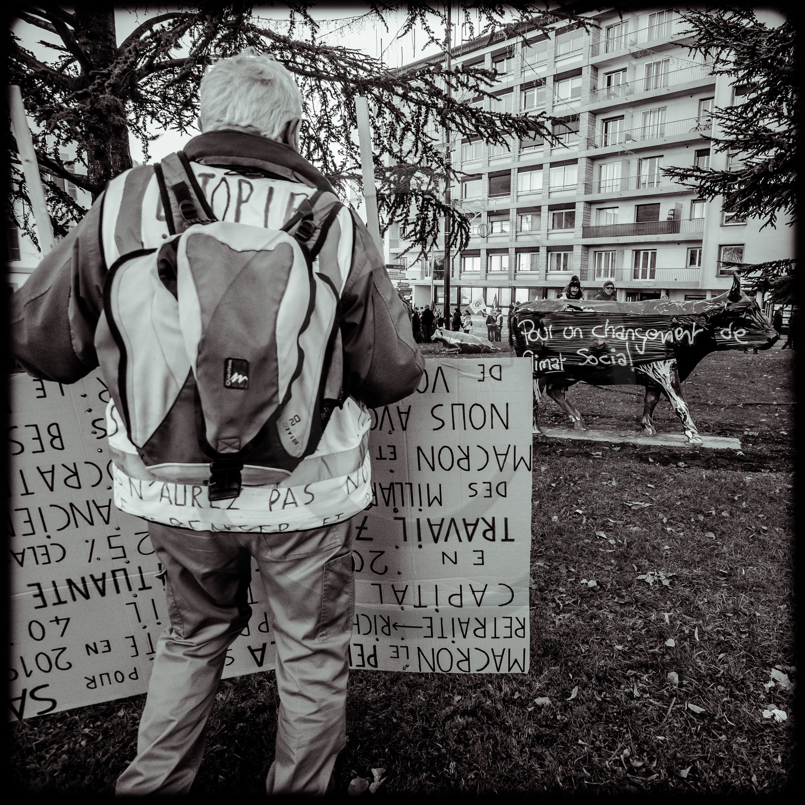 Manifestation à Gap le 11 janvier 2020