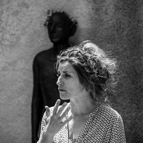 03 juillet 2024 : Création participative de L'homme de l'Ouort avec Barbara Fougnon, artiste plasticienne