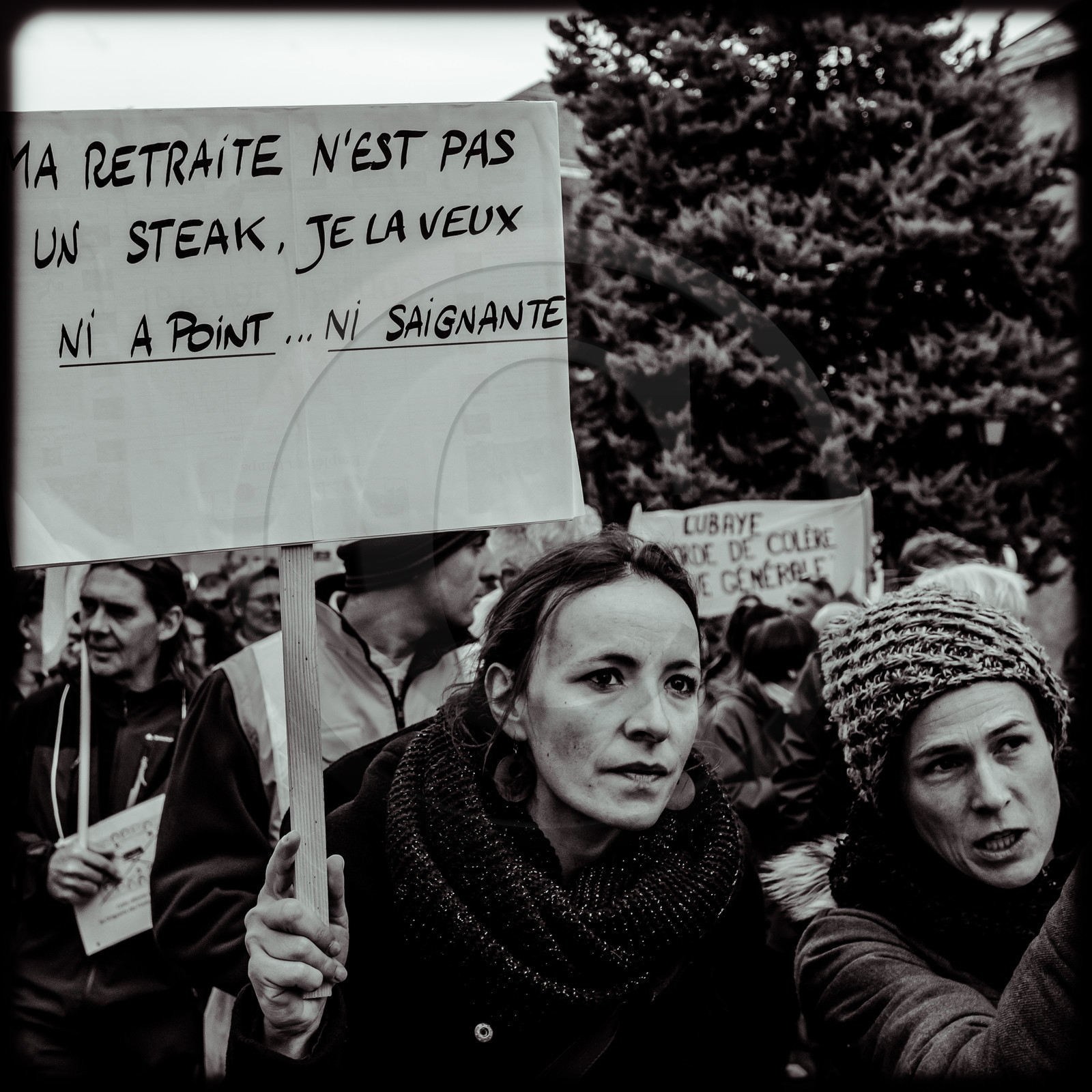 Manifestation à Gap le 17 décembre 2019