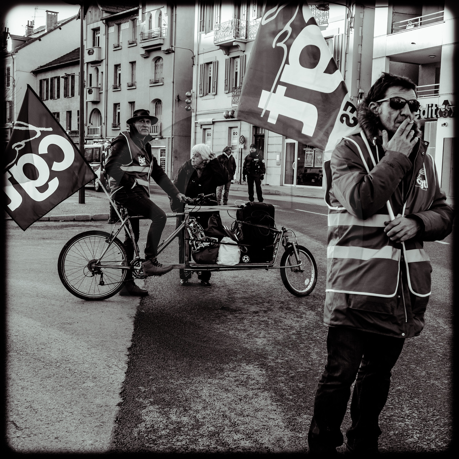 Manifestation à Gap le 12 décembre 2019.