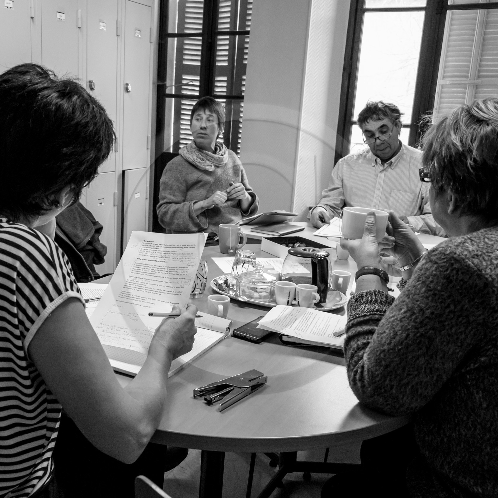 Réunion à La Fare le 27 01 2017